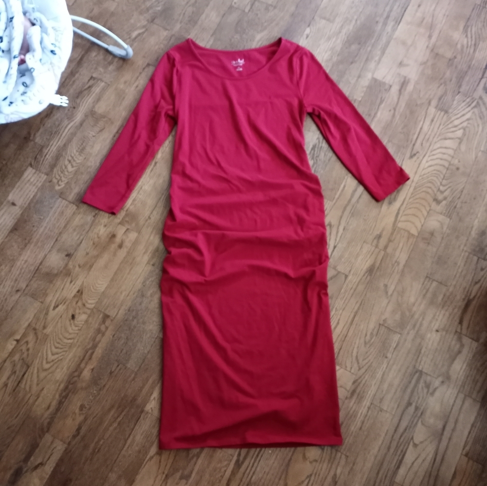 **3 for $15** Maternity Midi Dress